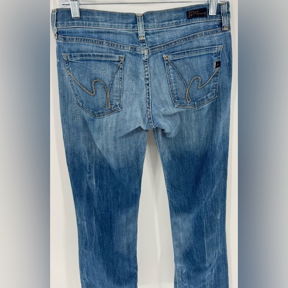 Citizens of Humanity Kelly #001 Stretch Low Waist Bootcut Denim Jeans - Picture 4 of 16